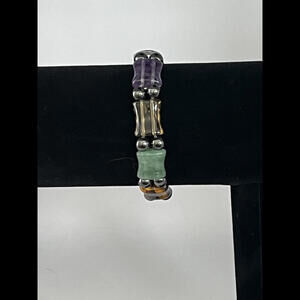 Earthbound Multi-Stone Balance Bracelet - Expanding